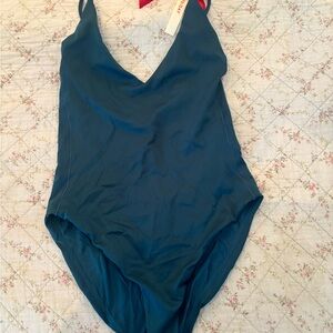 Left on Friday Blue Swimsuit